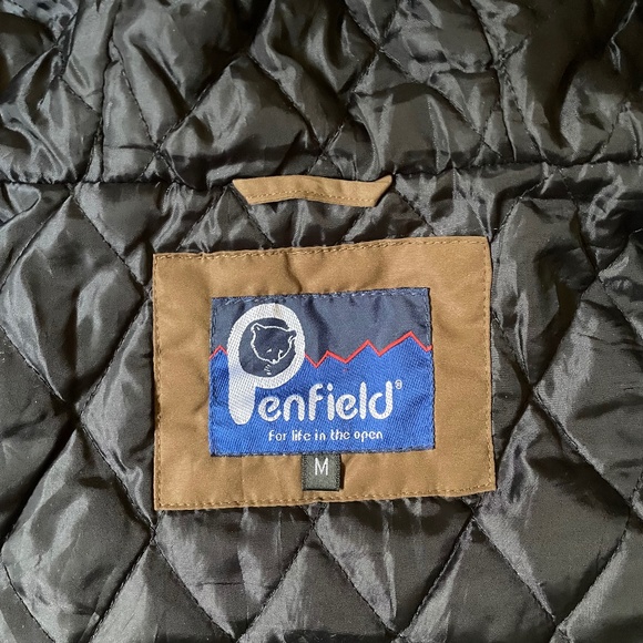 Penfield Men's M Olive Green Down Filled Parka - Picture 6 of 6